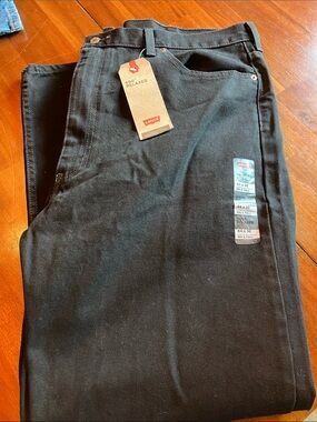 Levi's Black Relaxed Fit 550 Jeans